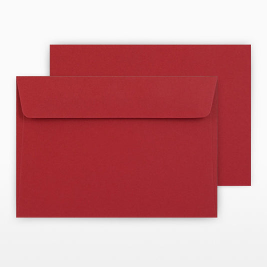 Briefumschlag C6 Rot