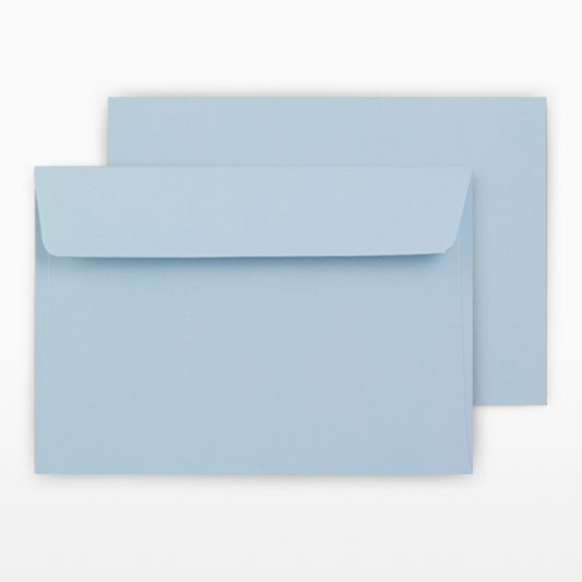 Briefumschlag C6 Pastellblau