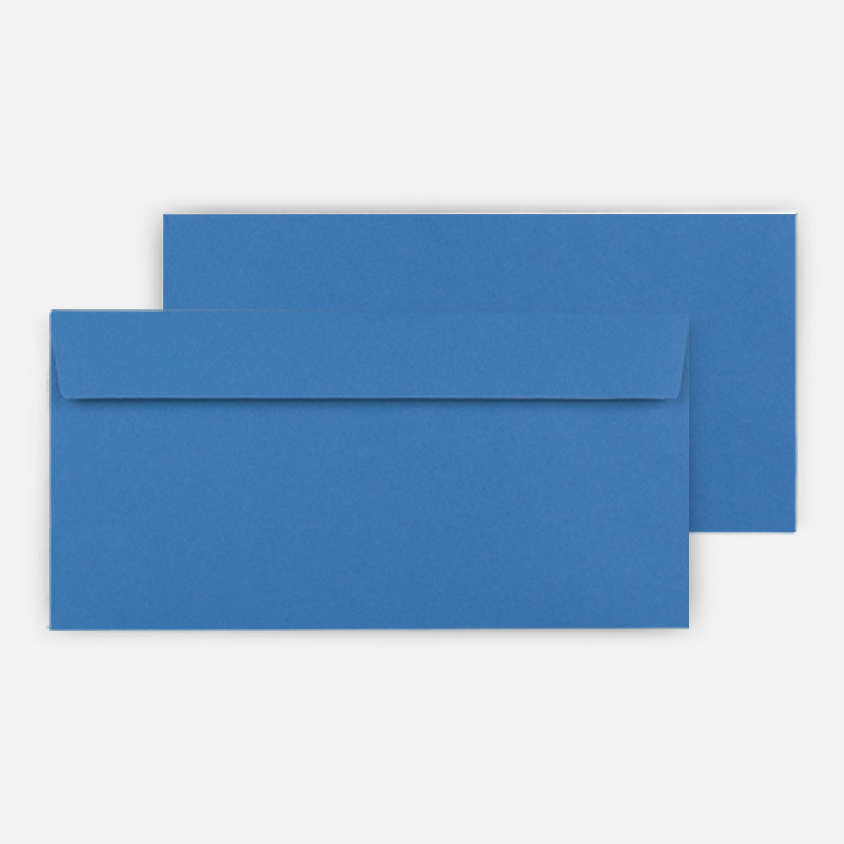 Hochwertiger Briefumschlag in Blau DIN lang
