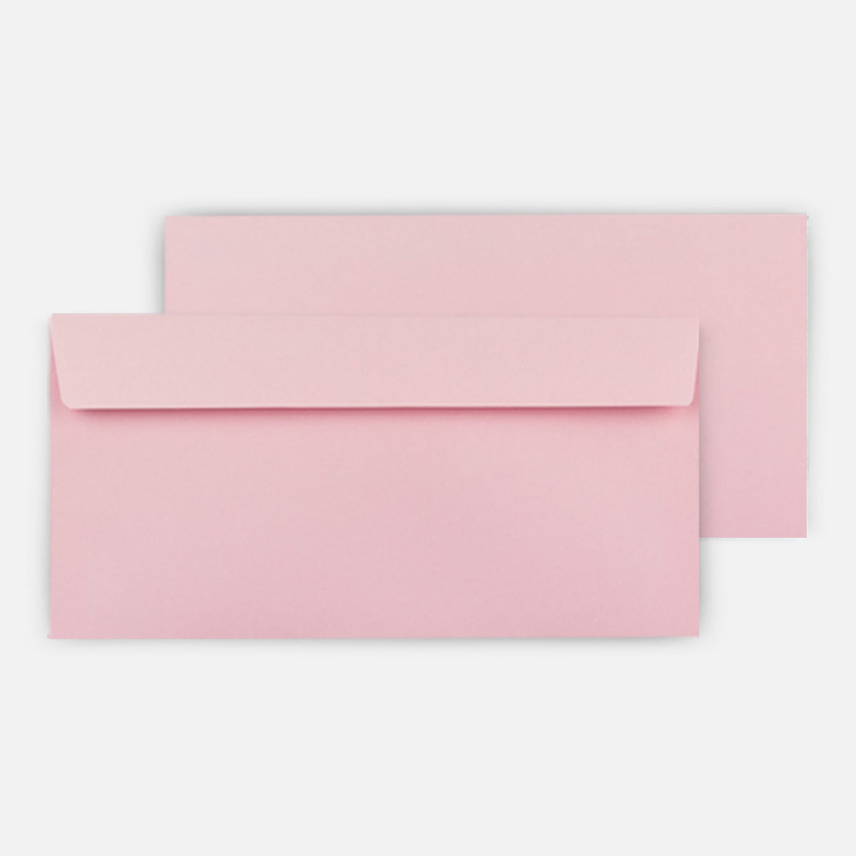Hochwertiger Briefumschlag in Rosa DIN lang